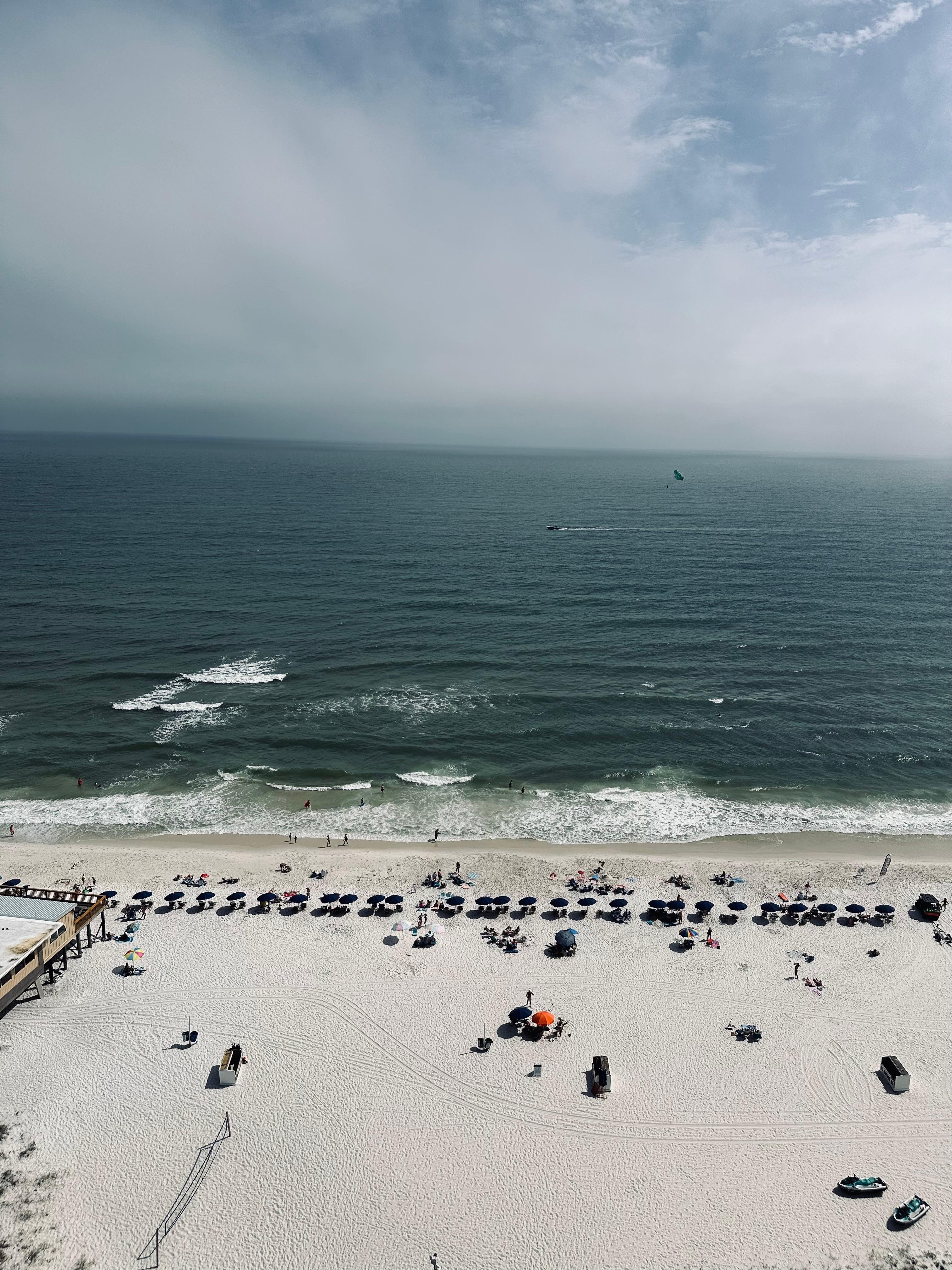 View from the balcony 
