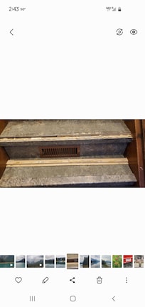 Broken steps in entrance.
Be careful should you rent this home.