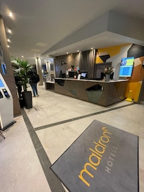 Reception area was so clean and tidy