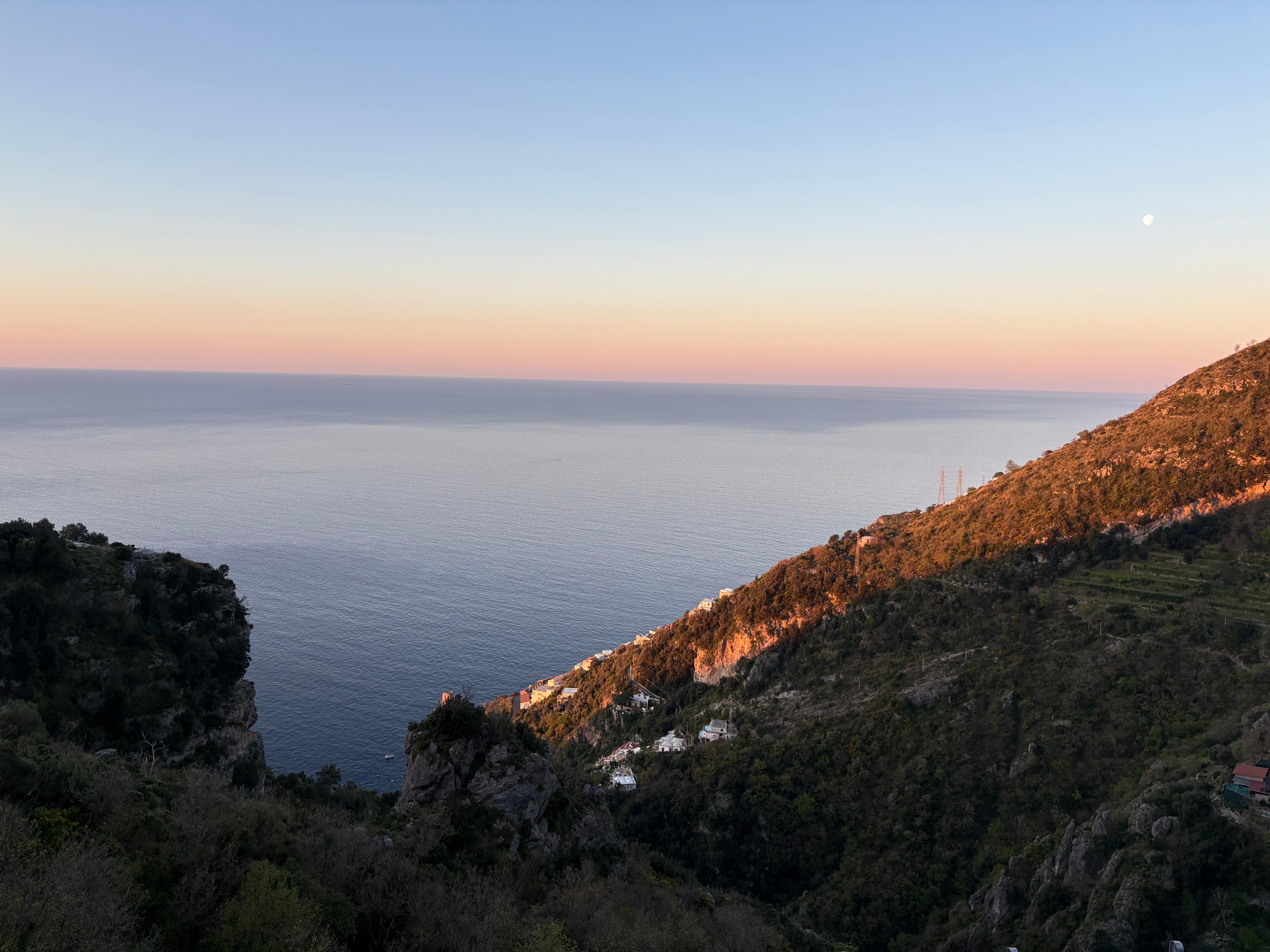 Sunrise from terrace