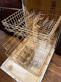 Dishwasher not cleaned in ages.