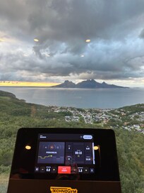 View at the gym