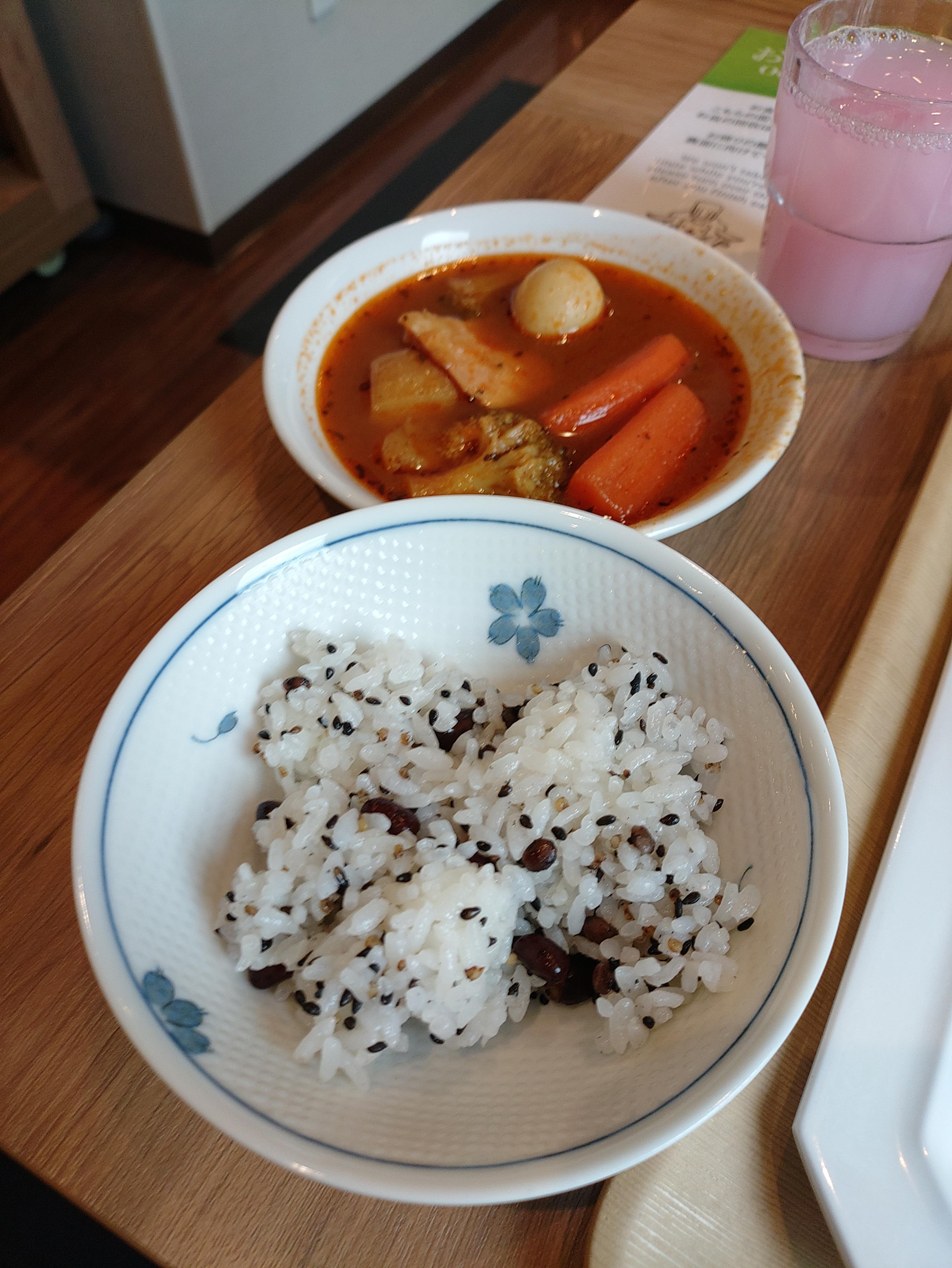 名物のスープカレーもありました