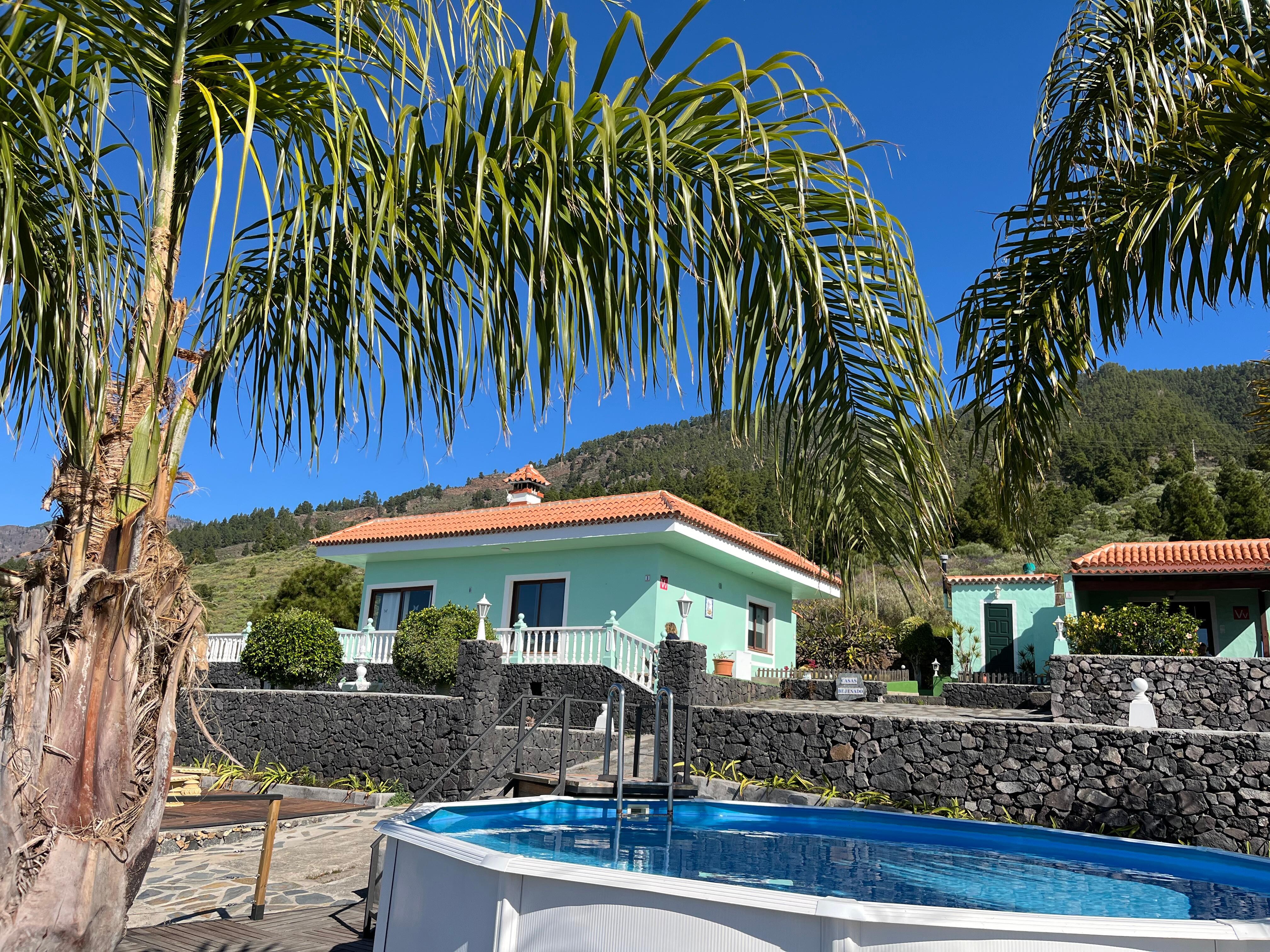 View from the mini pool