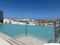From pool