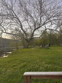 By the river- like a scene from a movie♥️.