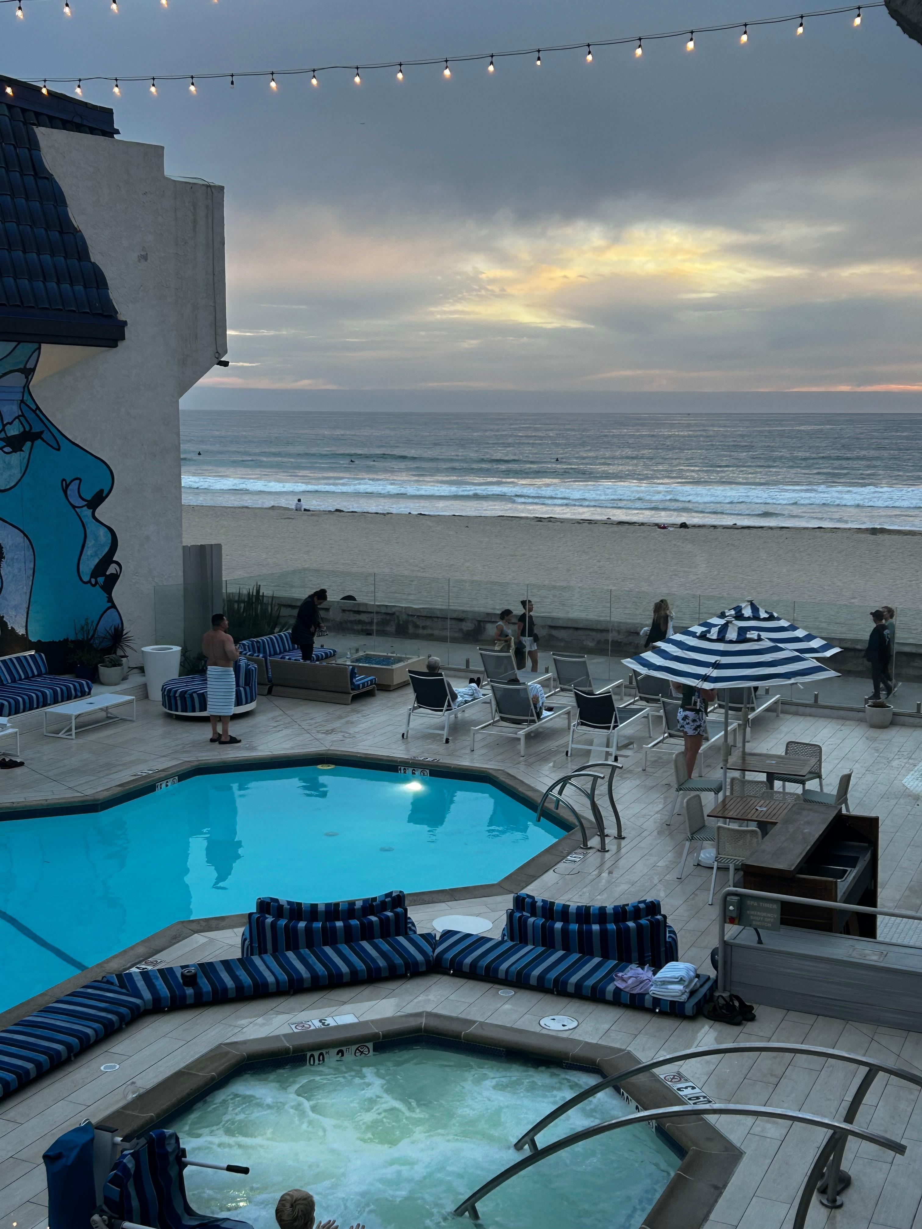 View from room partial ocean