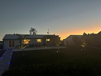 Back of the house leading to the dock