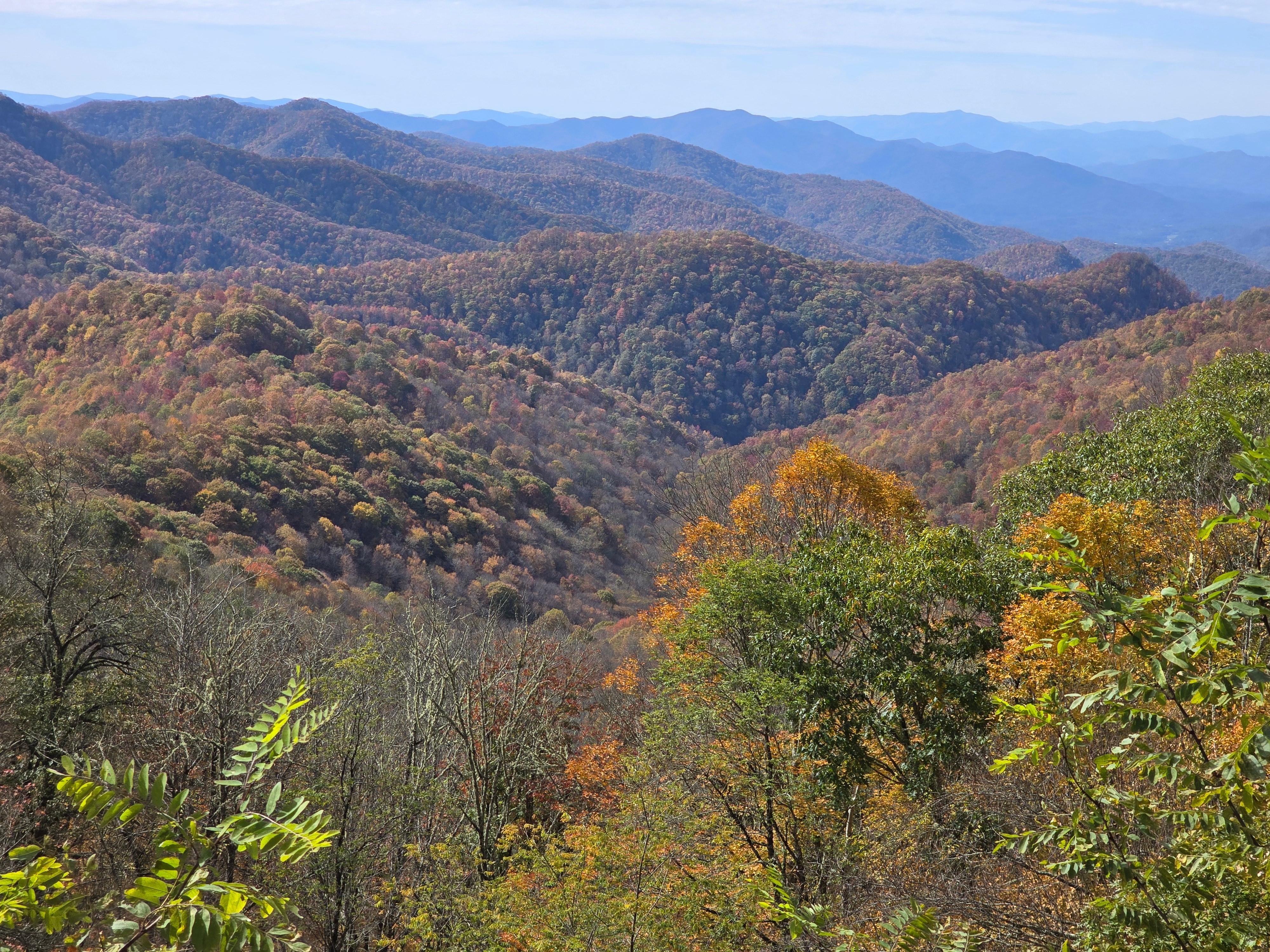 Fall is such a beautiful time in the mountains 