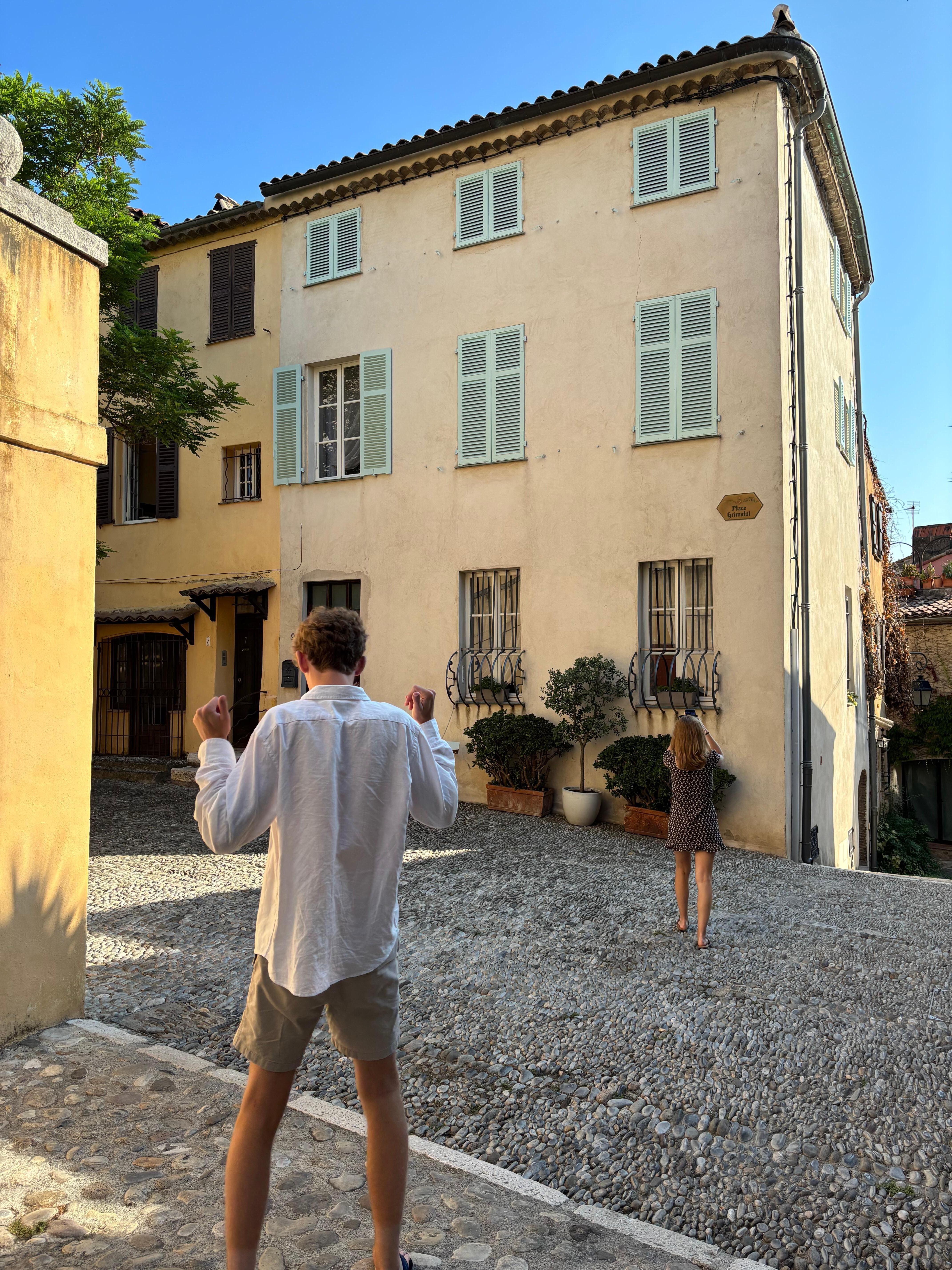 Front of the house
