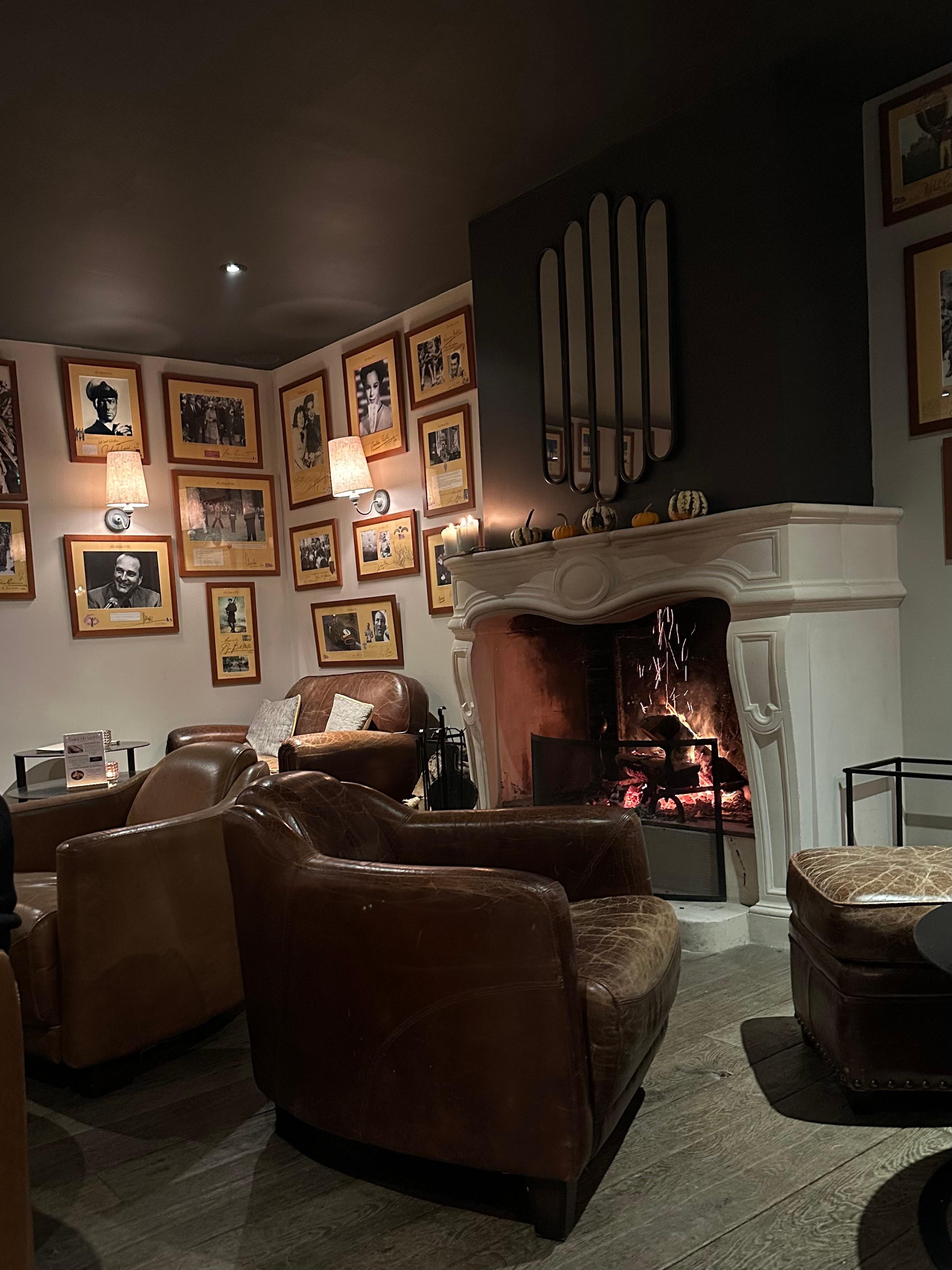 Bar area at the hotel