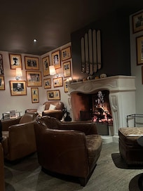 Bar area at the hotel