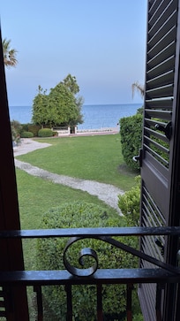 View from our room.