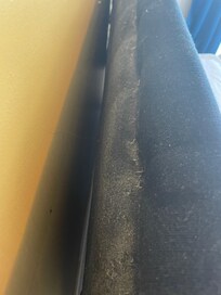 Dirty headboard