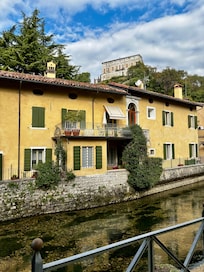 Private balcony, overlooking the water.