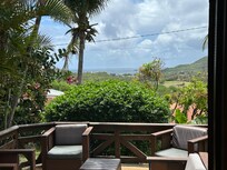 This picture does not do the actual view justice. The upstairs patio has a similar view.