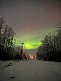 View down the road just out the front door