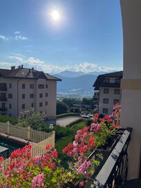 View from our balcony.