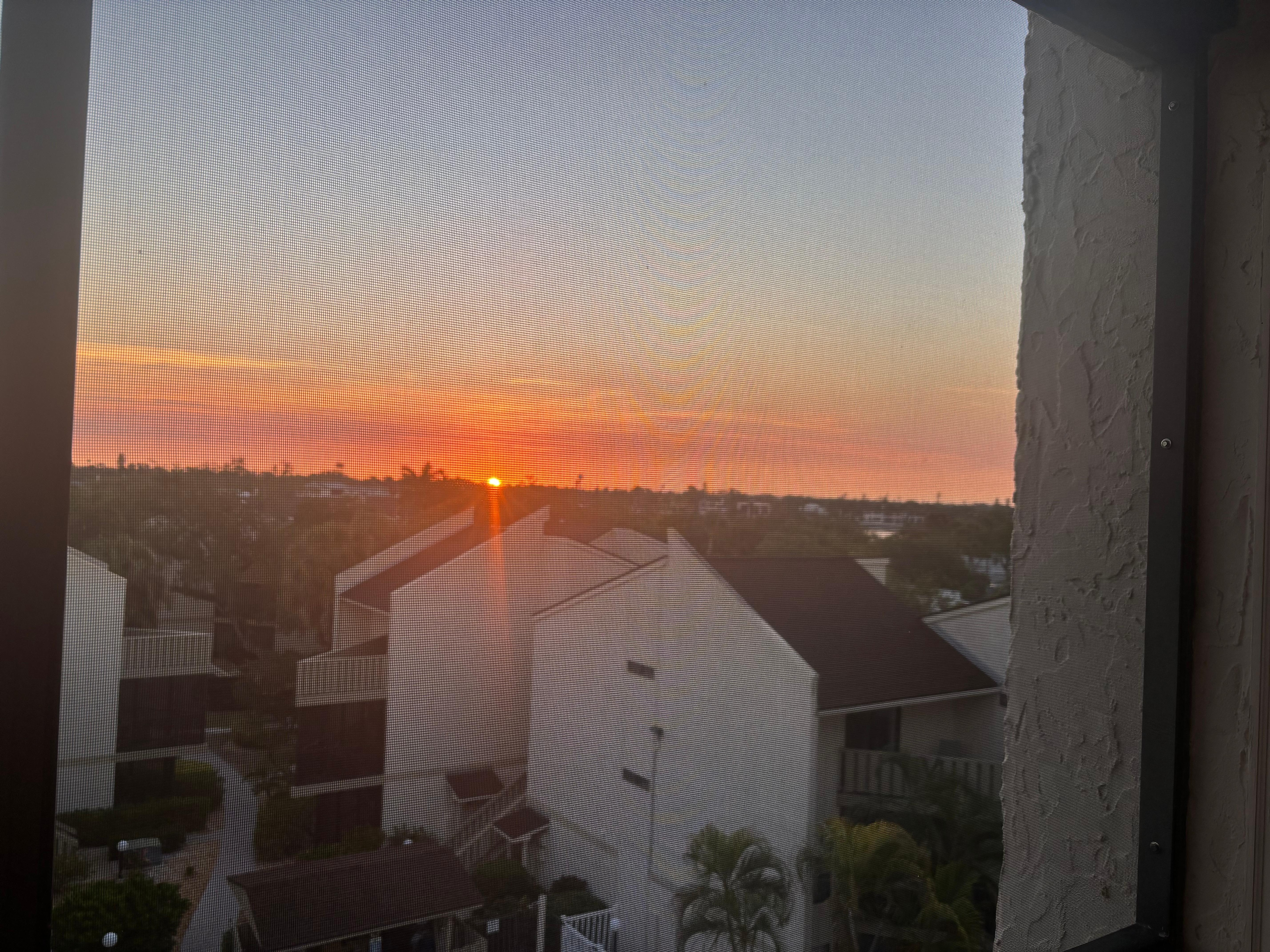 Sunrise from our lanais 