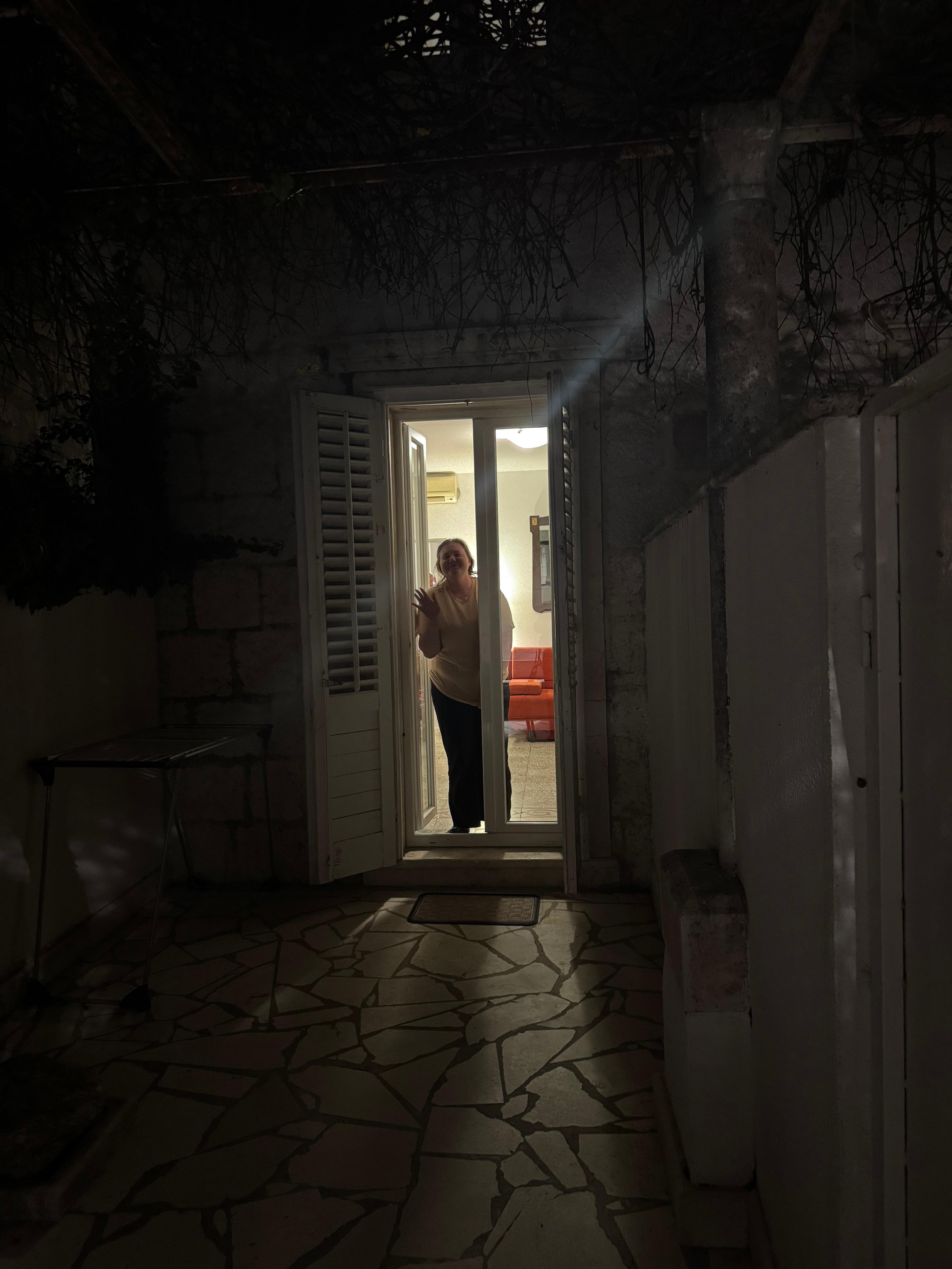 I loved the terrace. 