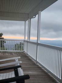 Early morning on the porch sipping coffee and rocking ❤️