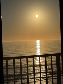 Sunrise from bedroom