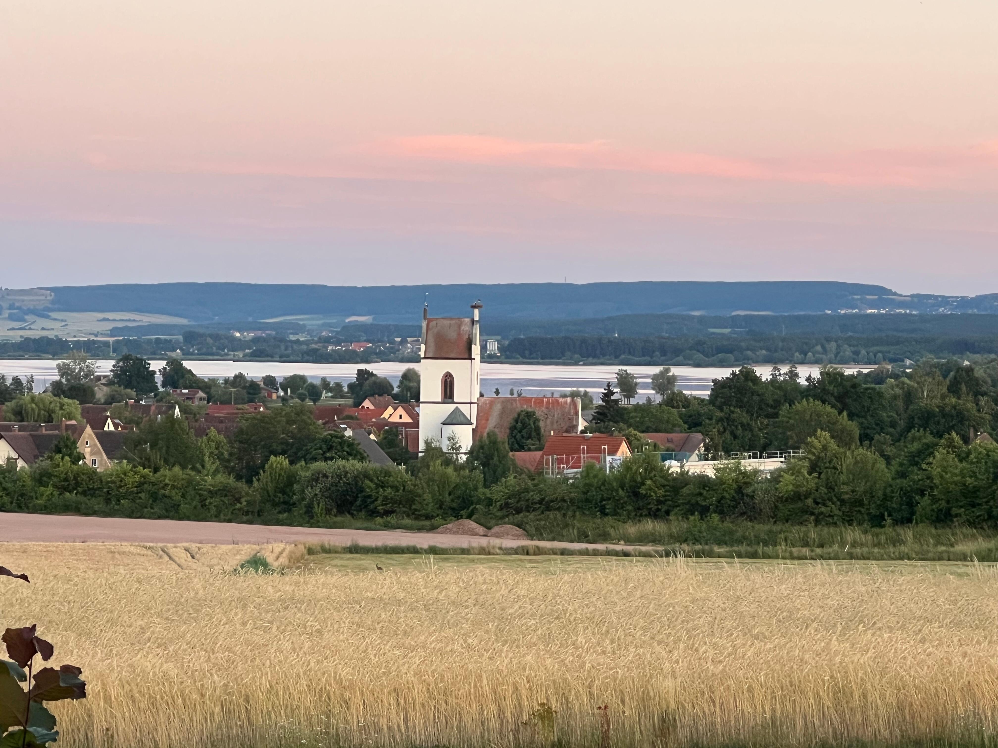 Ausblick vom Balkon