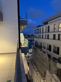 Side sea view from room 710