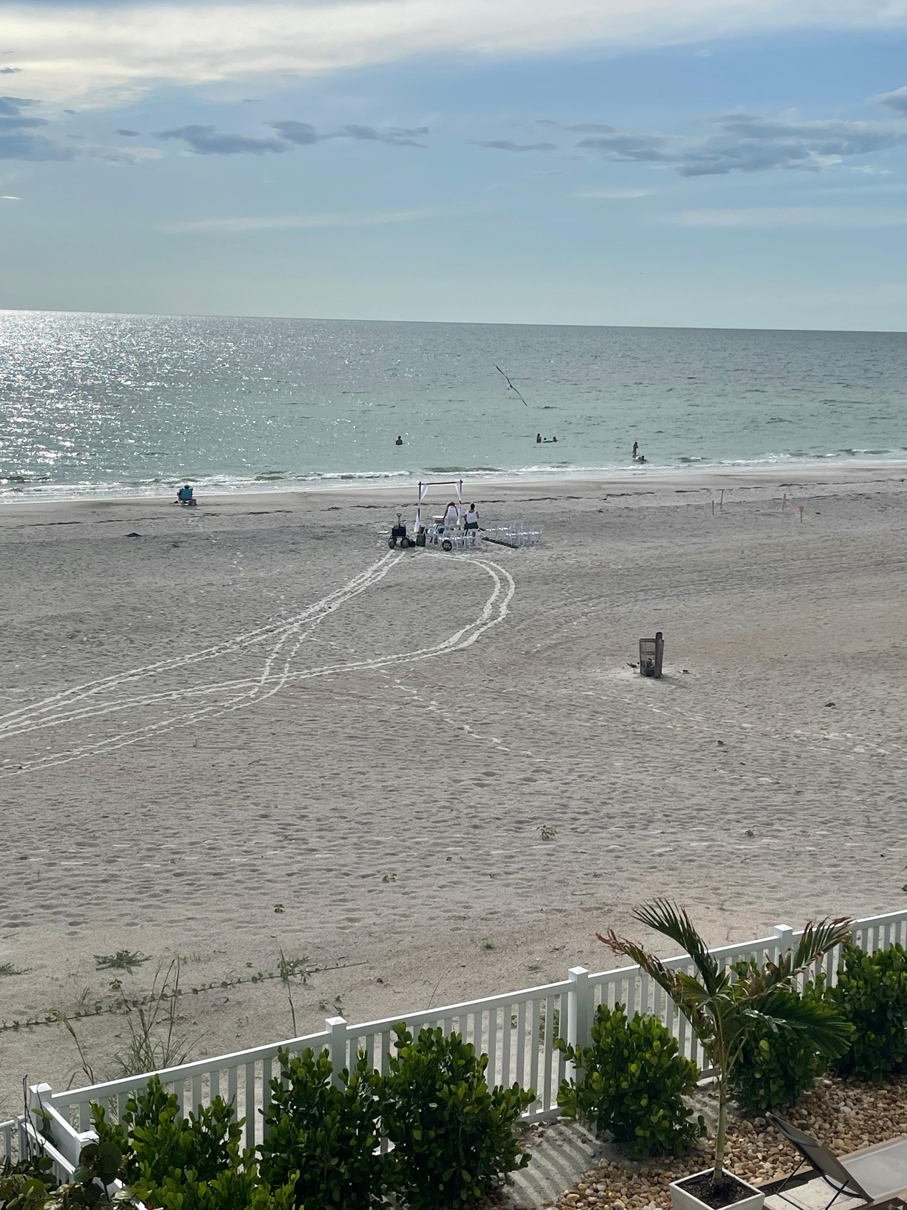 View from the balcony