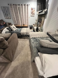 They even had the extra beds made up for our kids before we arrived