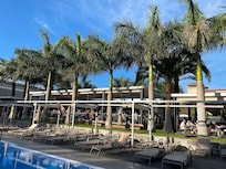 Breakfast area in the back