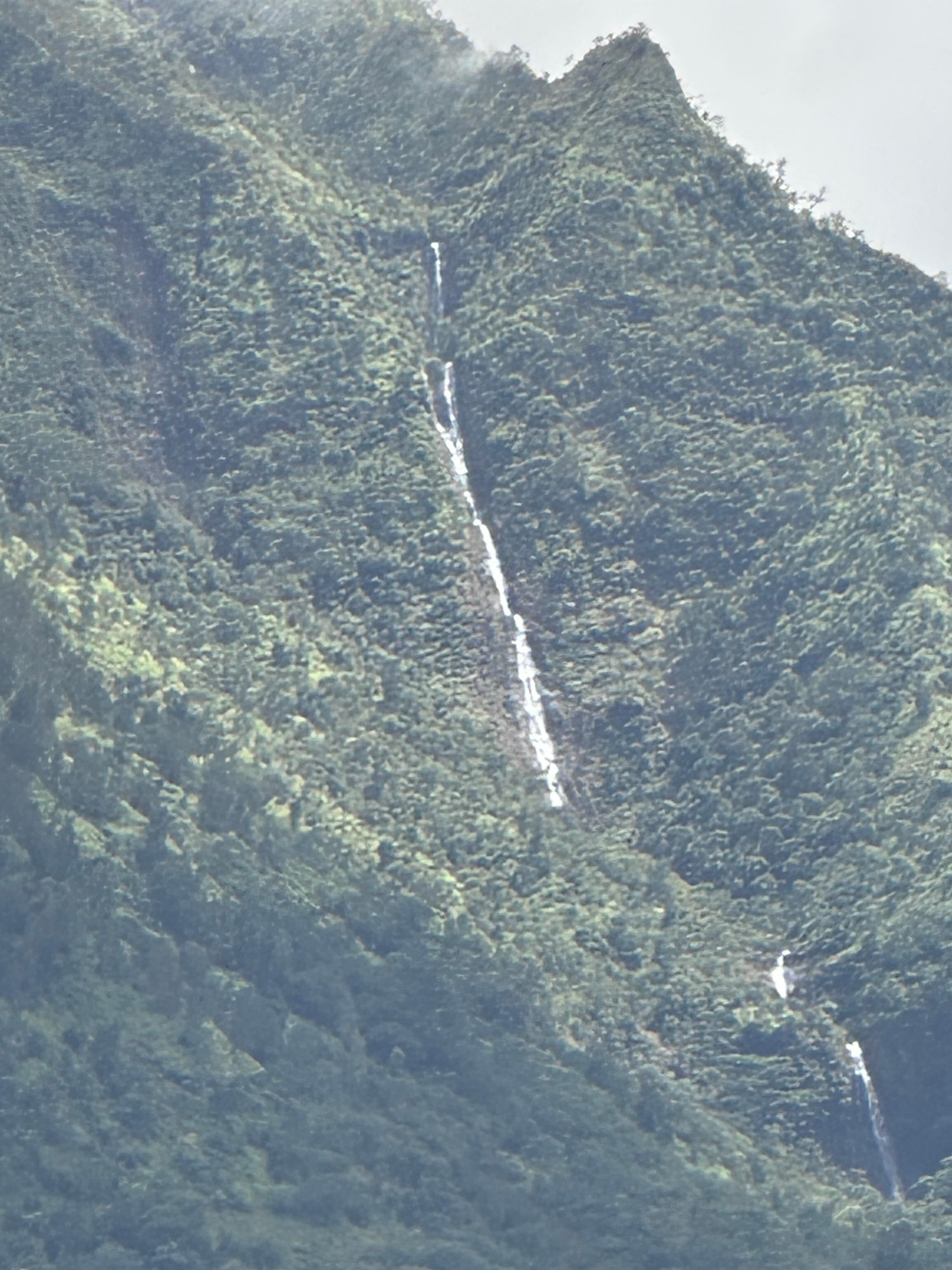 Morning waterfalls