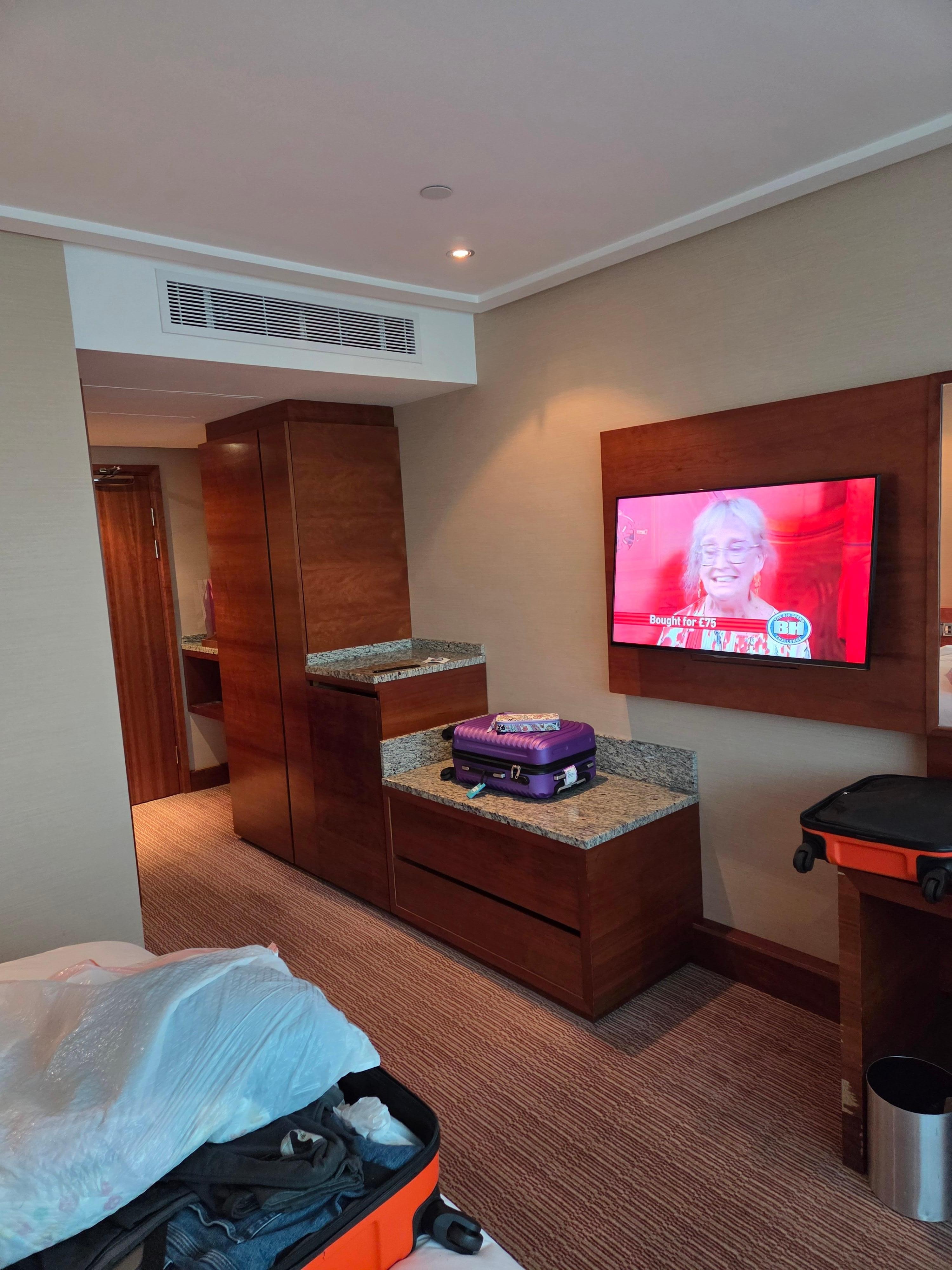 View of entry from room first visit. 