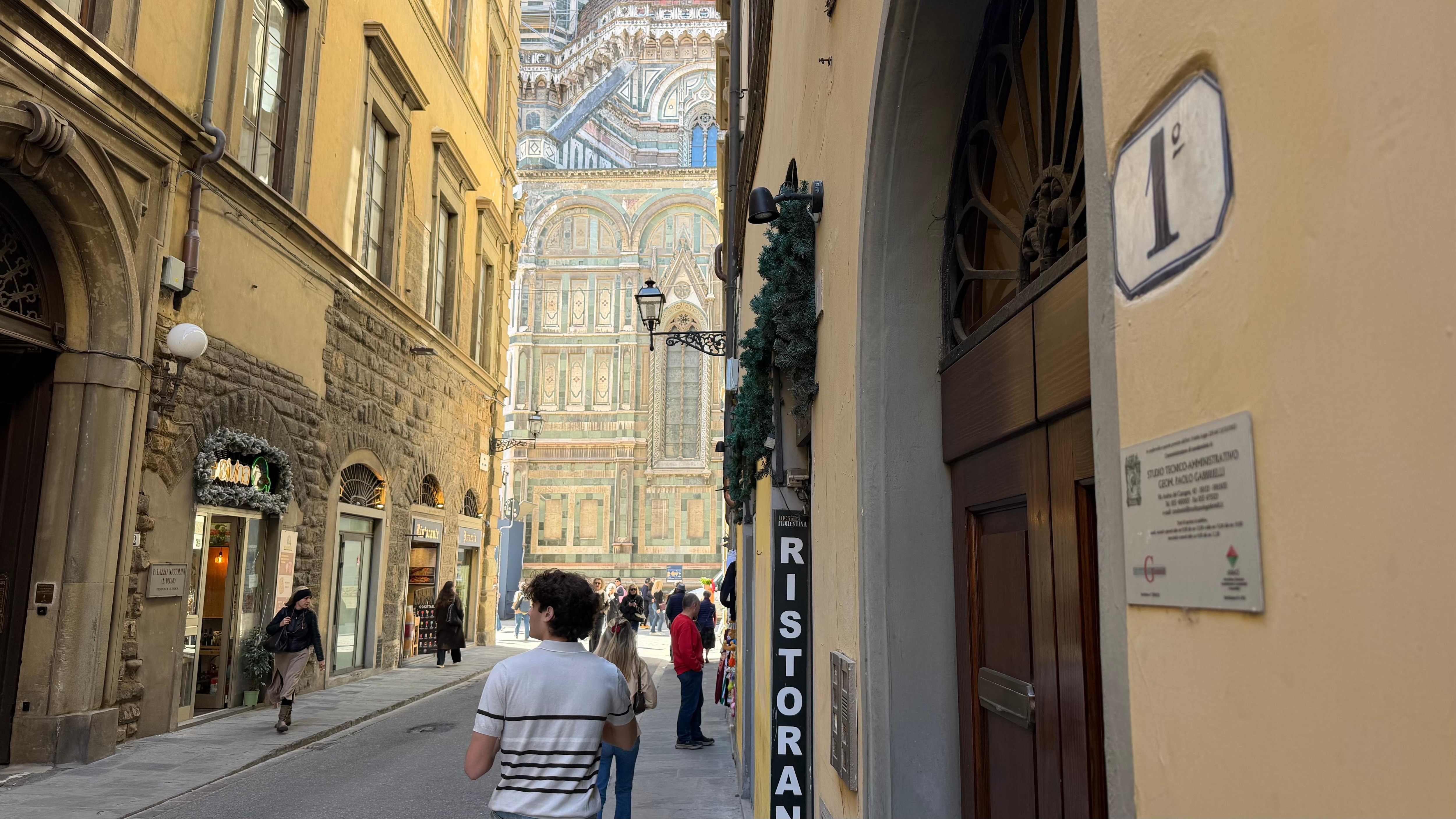 From the moment you step out the door.