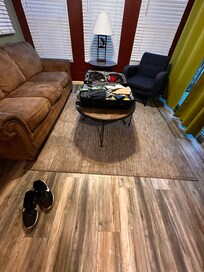 Damaged flooring