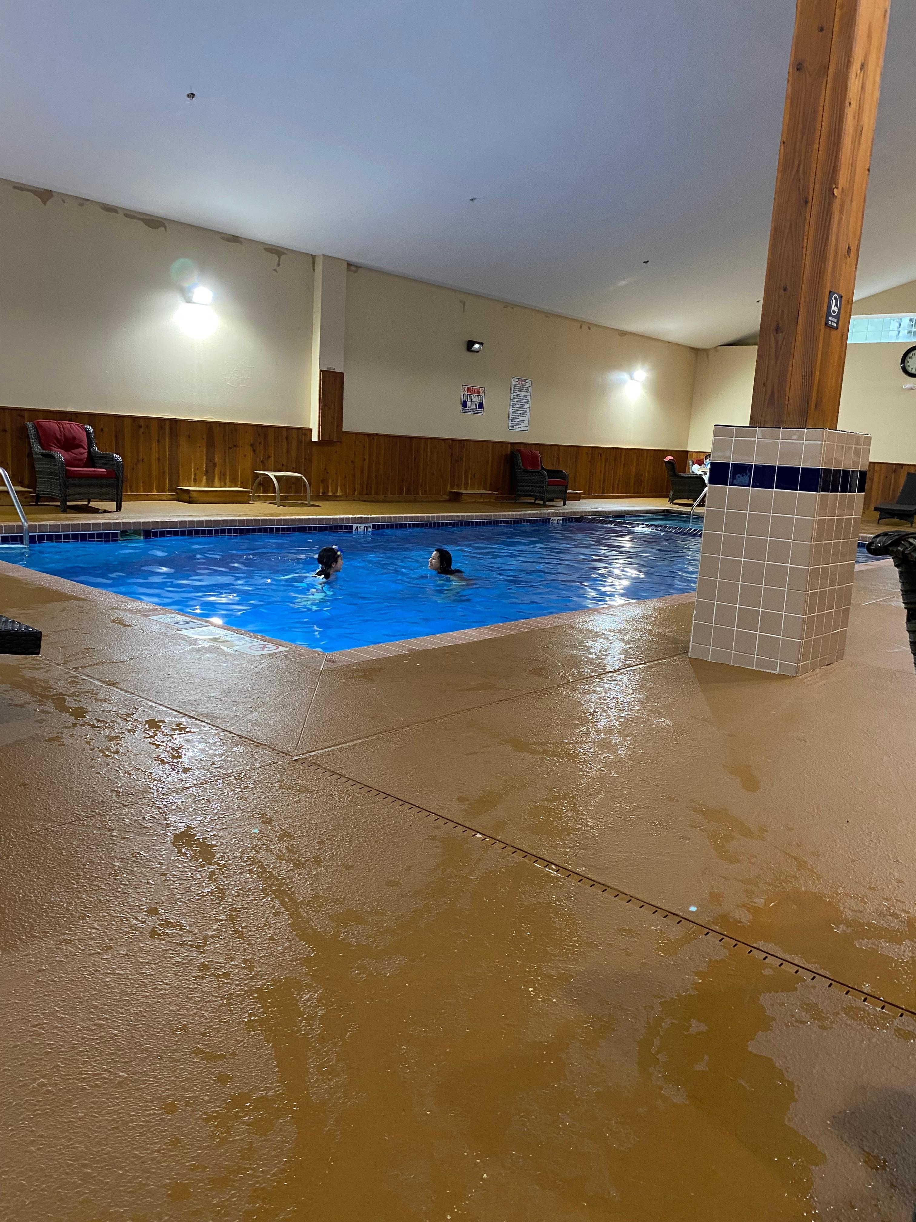 Really nice excellent pool area kids had a blast