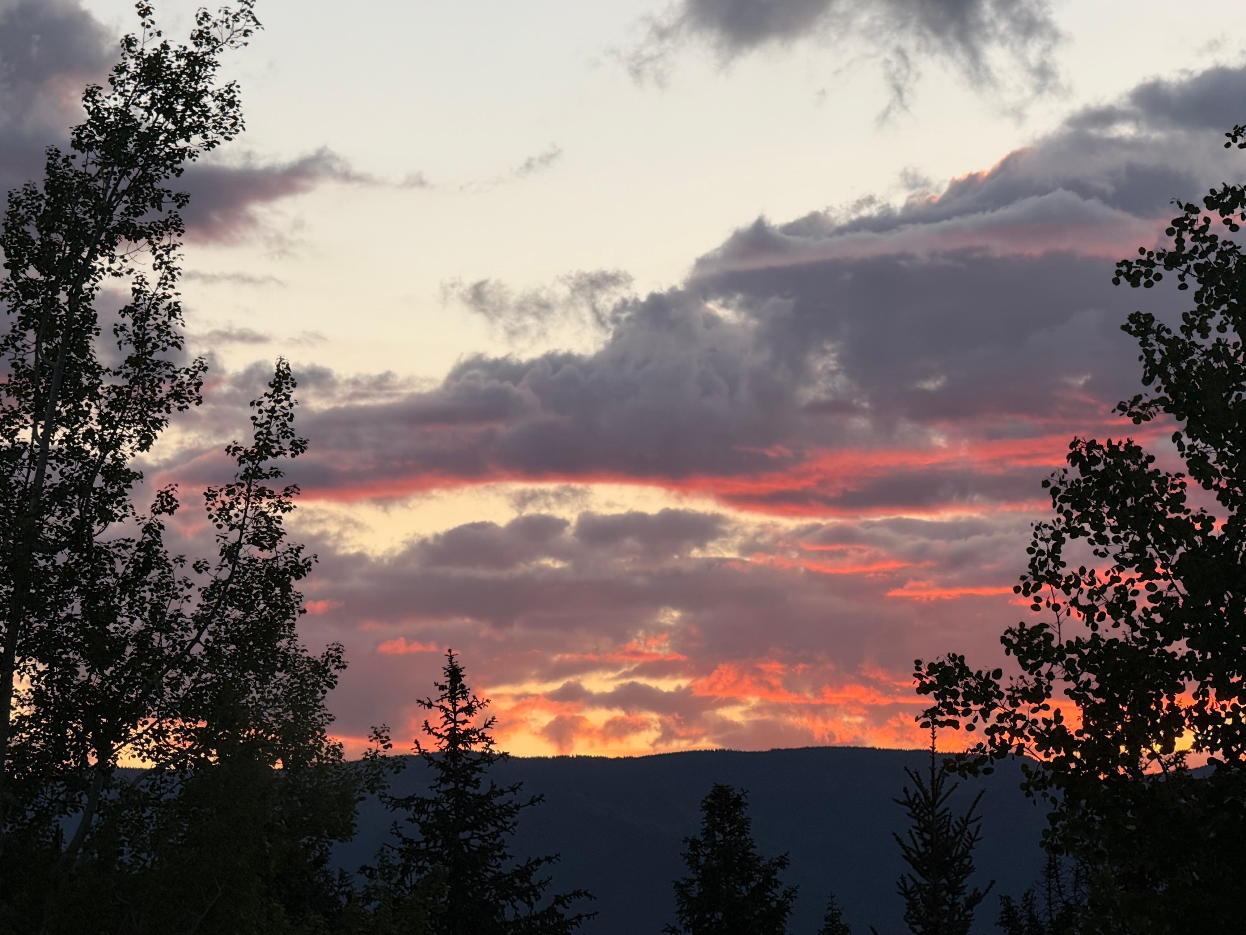 Sunrise from the condo deck. The amazing wonder of God’s handiwork in creation.