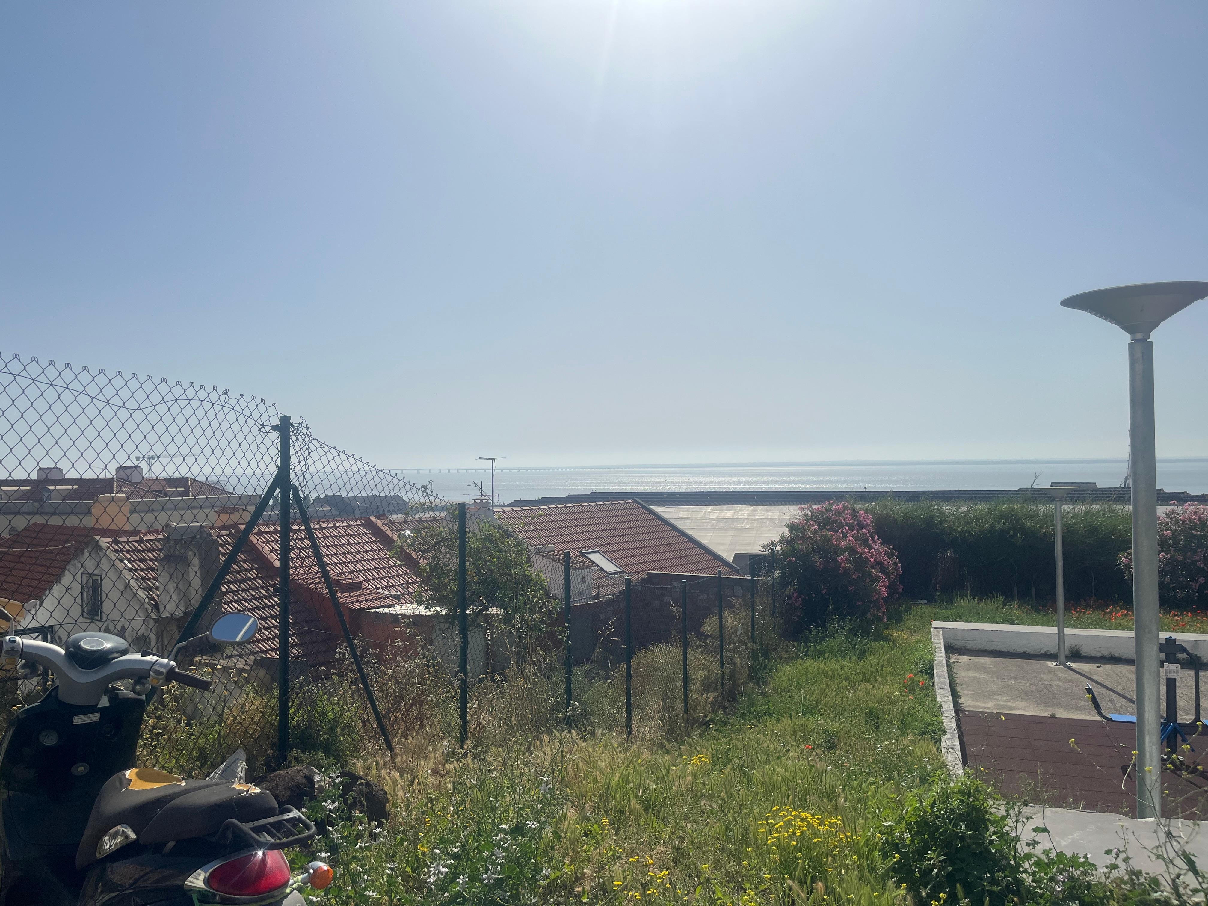 Vue de l’arrêt de bus