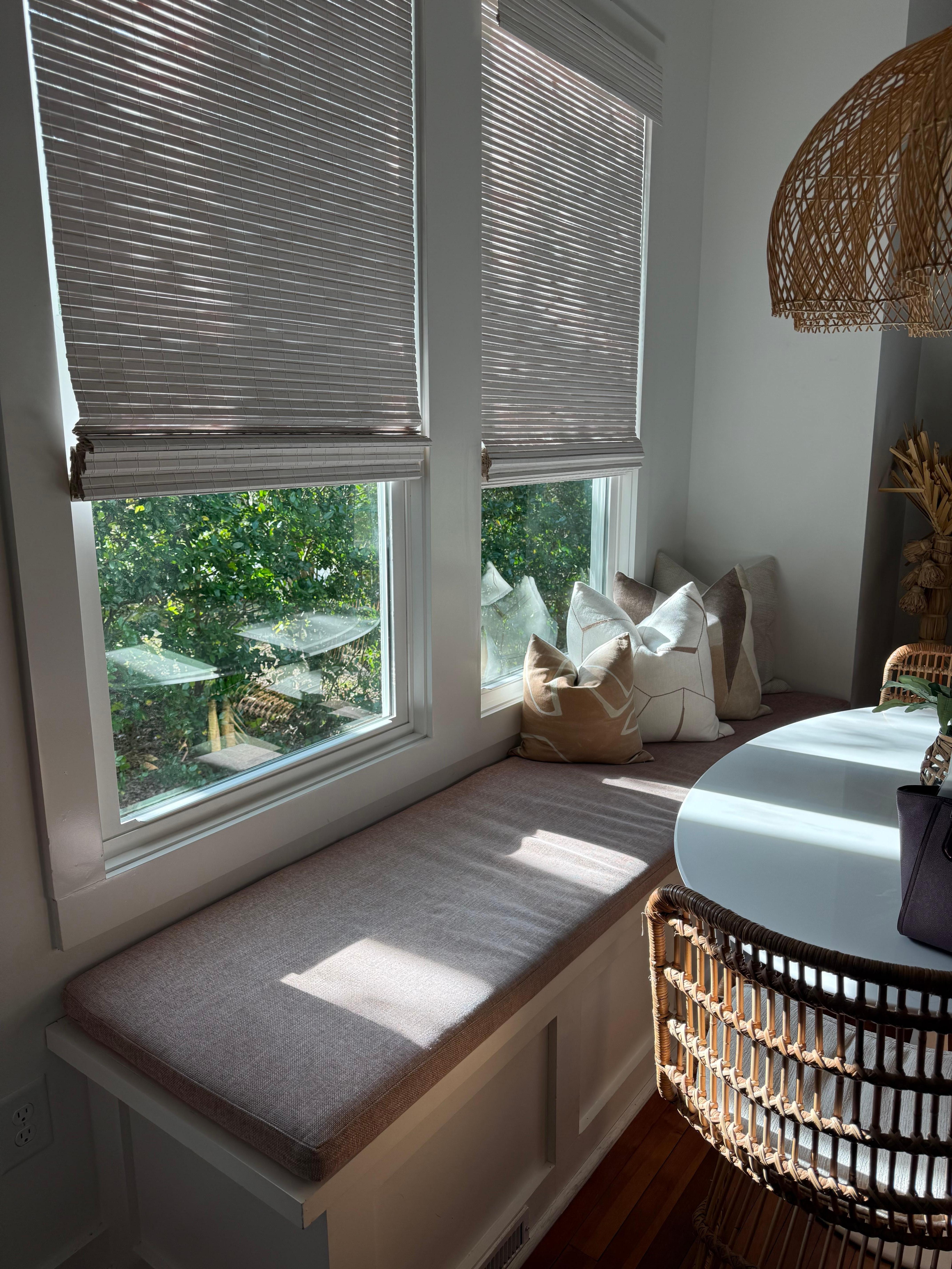 Tons of natural light throughout the house! Unique touches like a bench seat!