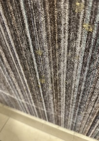 PUKE! Argh all over the wall in the bathroom of the suite!