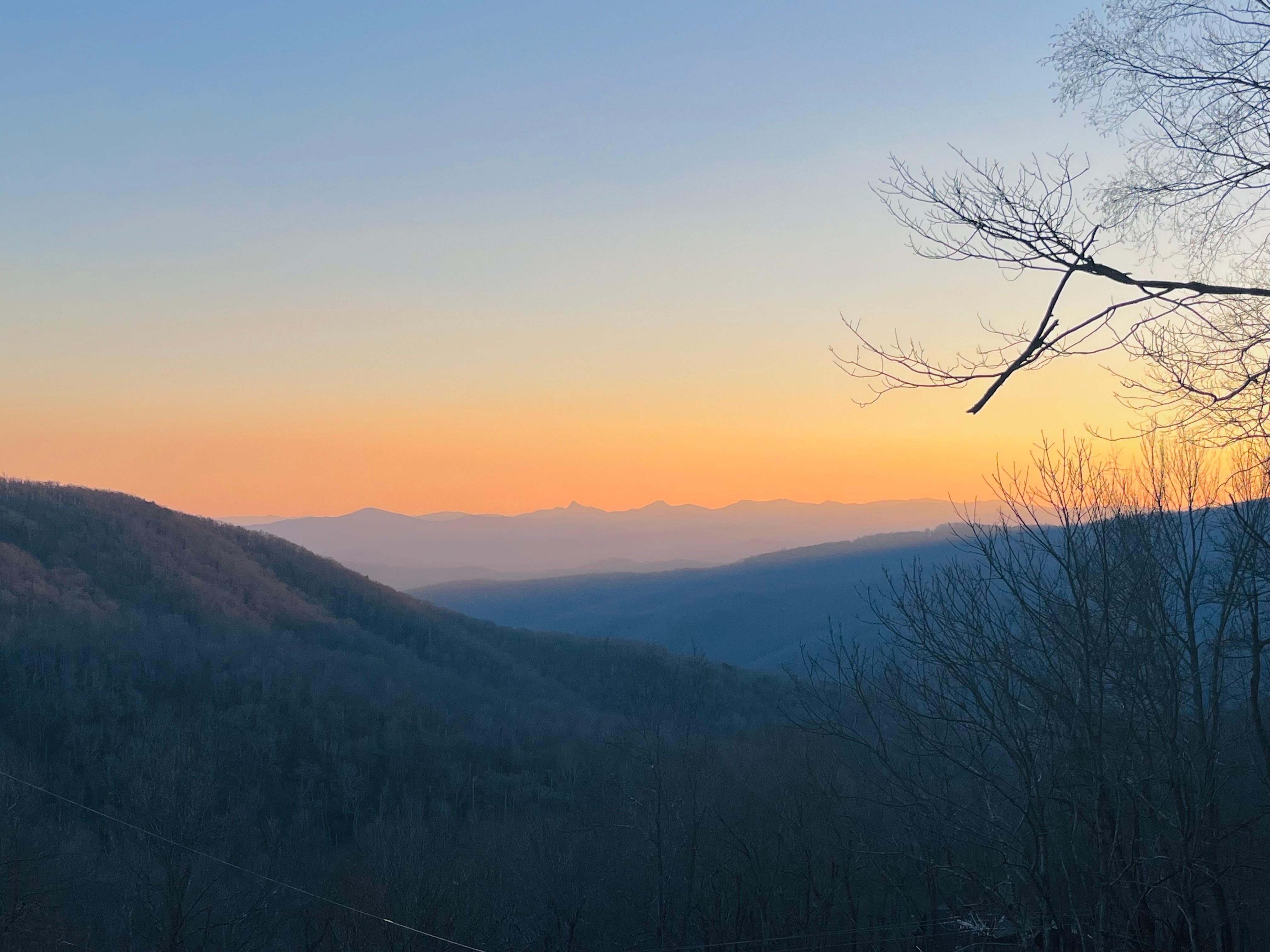 View from the front porch.