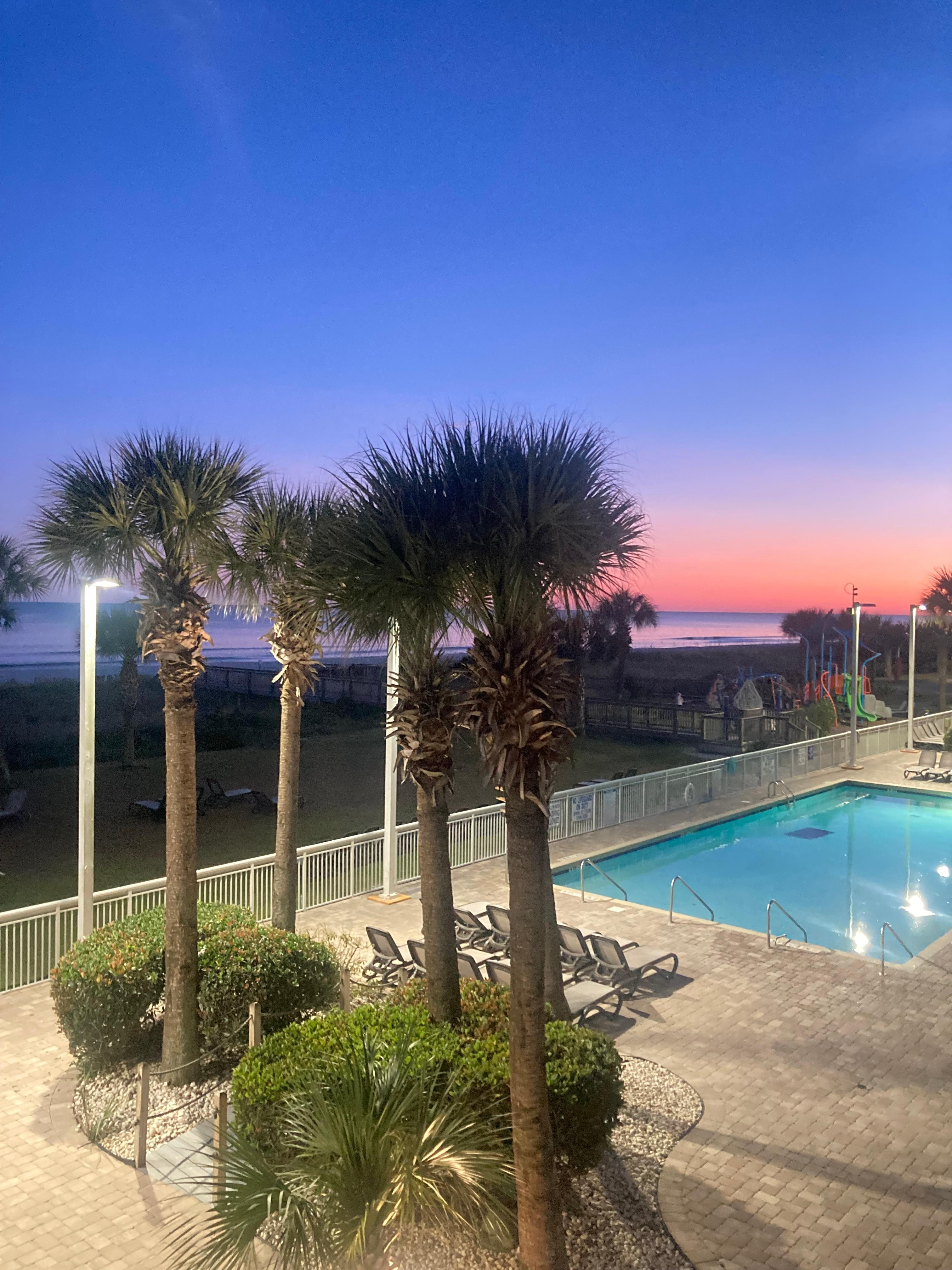 Pic taken from balcony 