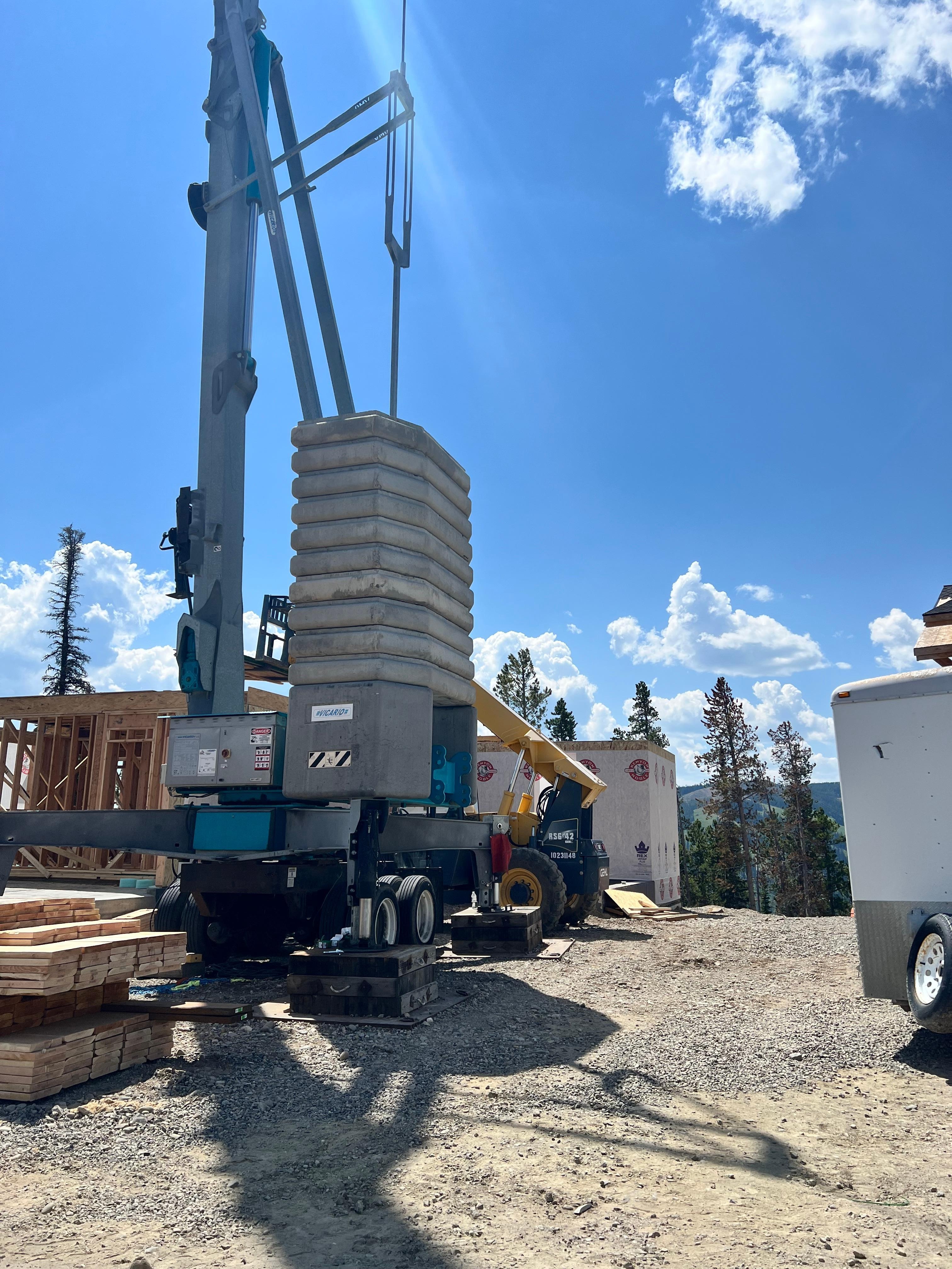 Not a “light construction”… this was massive ! 