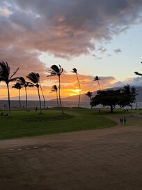 The incredible nightly sunset