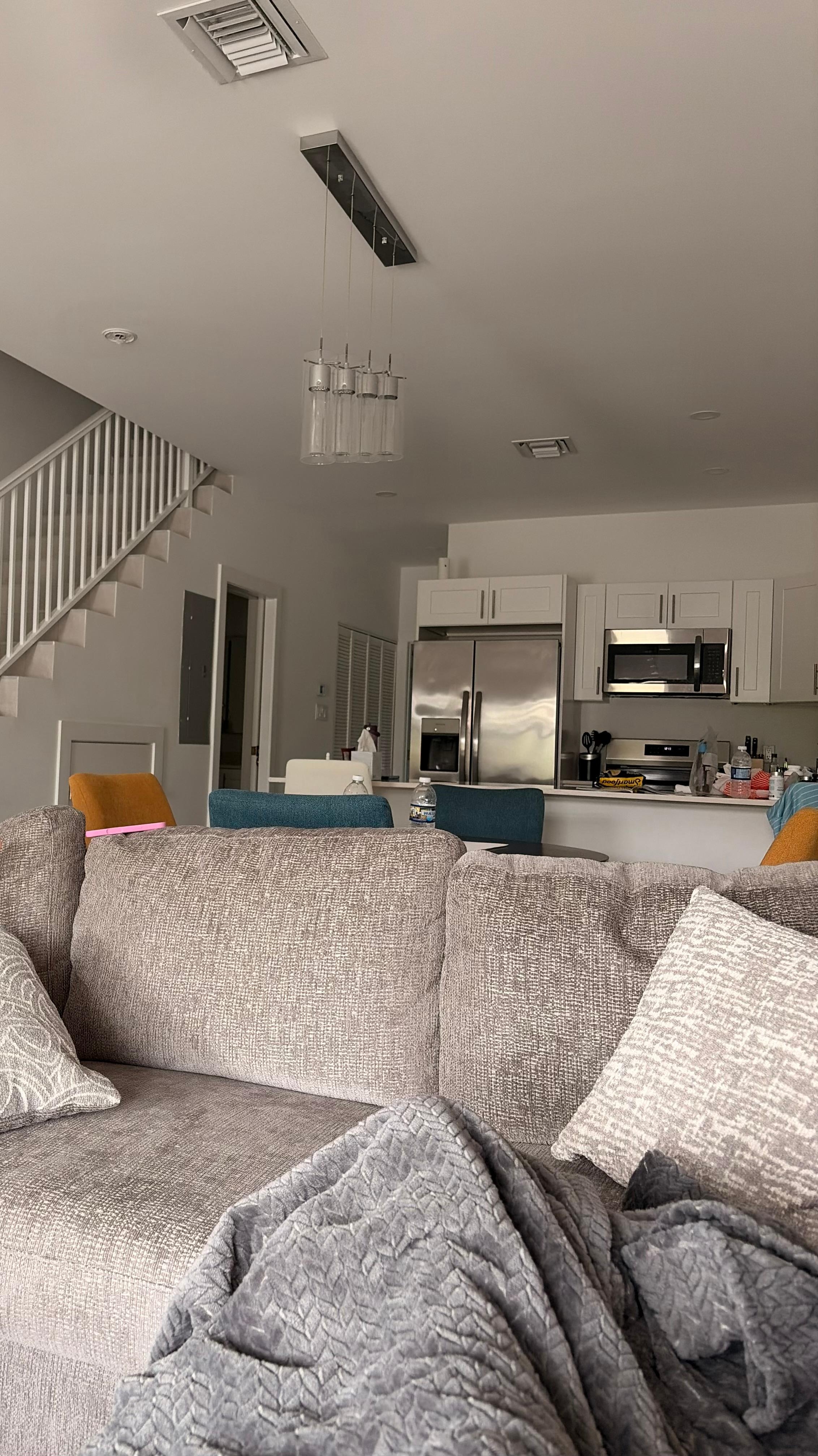 Chilling on the couch!