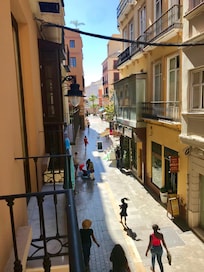 View from our balcony