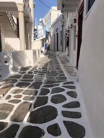 One of many alleys that all look the same, but worth getting lost because there's always something new around the corner