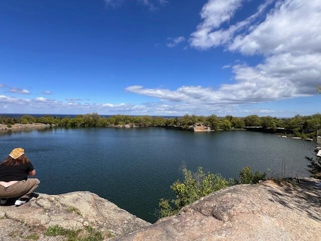 Halibut Point Rock Quarry-very interesting and a great trail