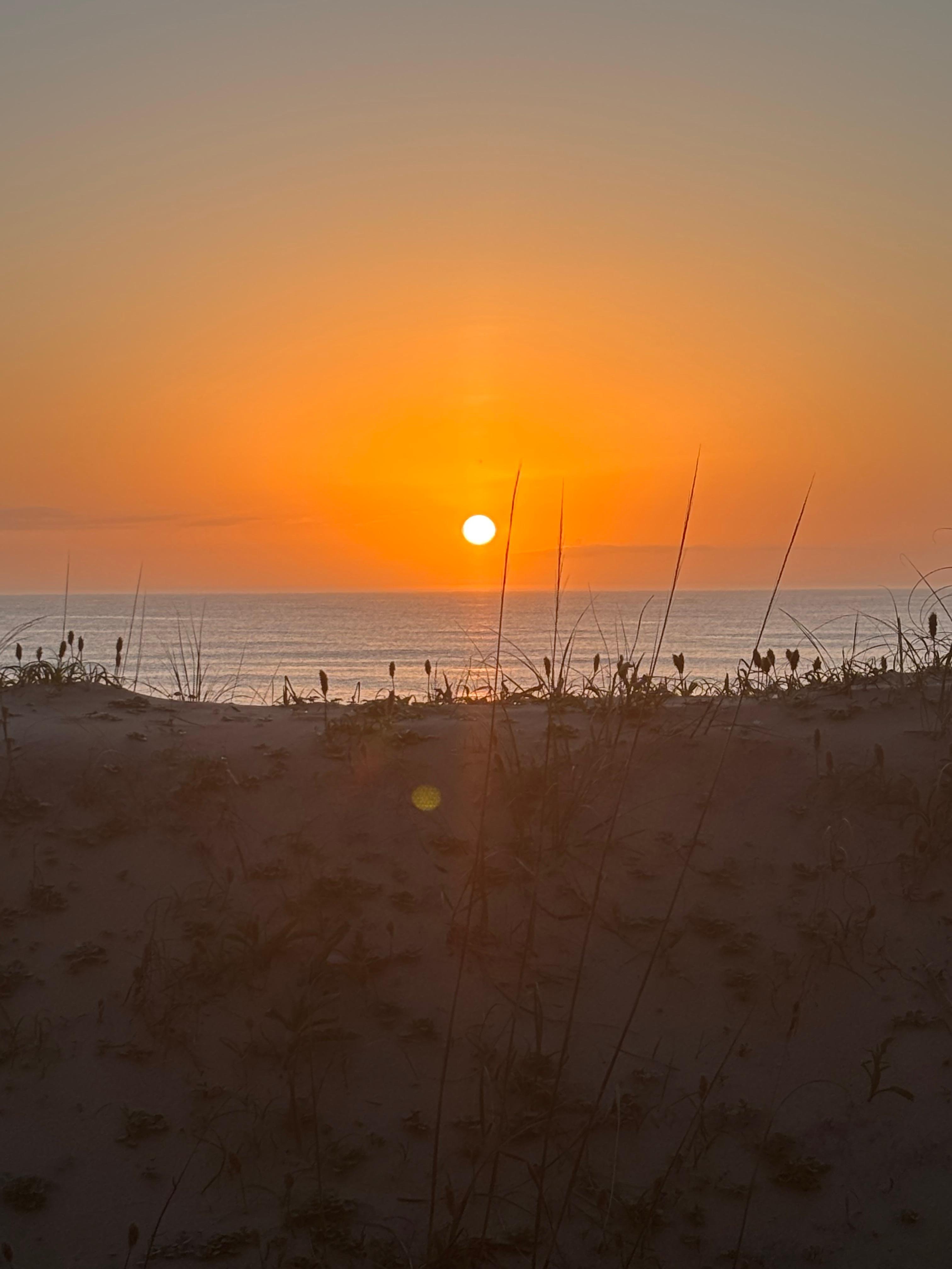 Sunrise from the condo