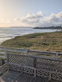 Dazzling view up to the lighthouse